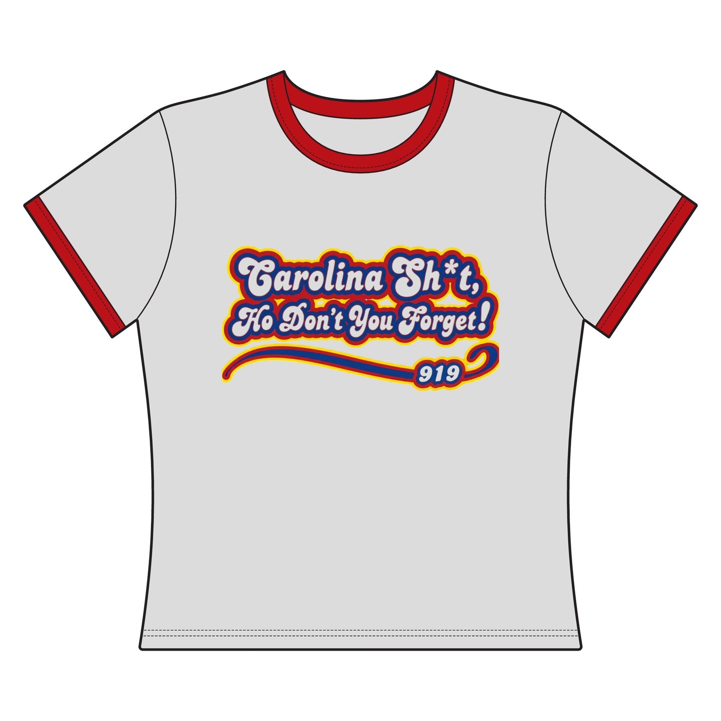 Carolina Sh*t 919 Women's Ringer Tee