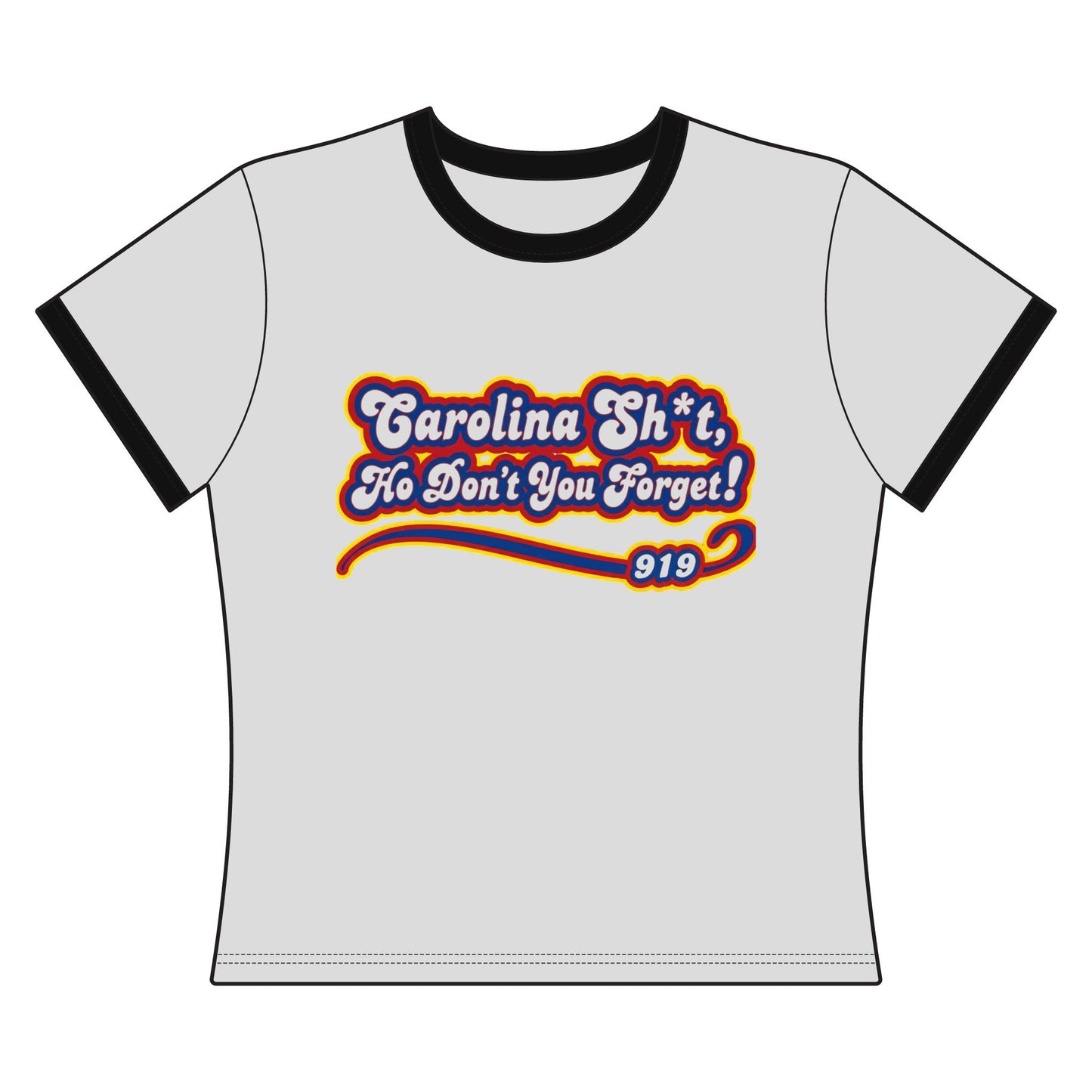Carolina Sh*t 919 Women's Ringer Tee