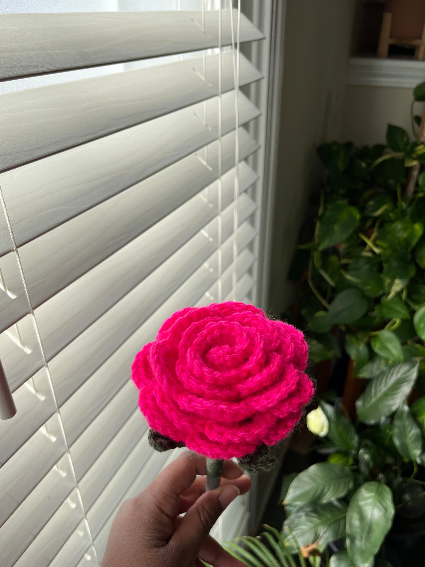 Crochet Rose Gift Set